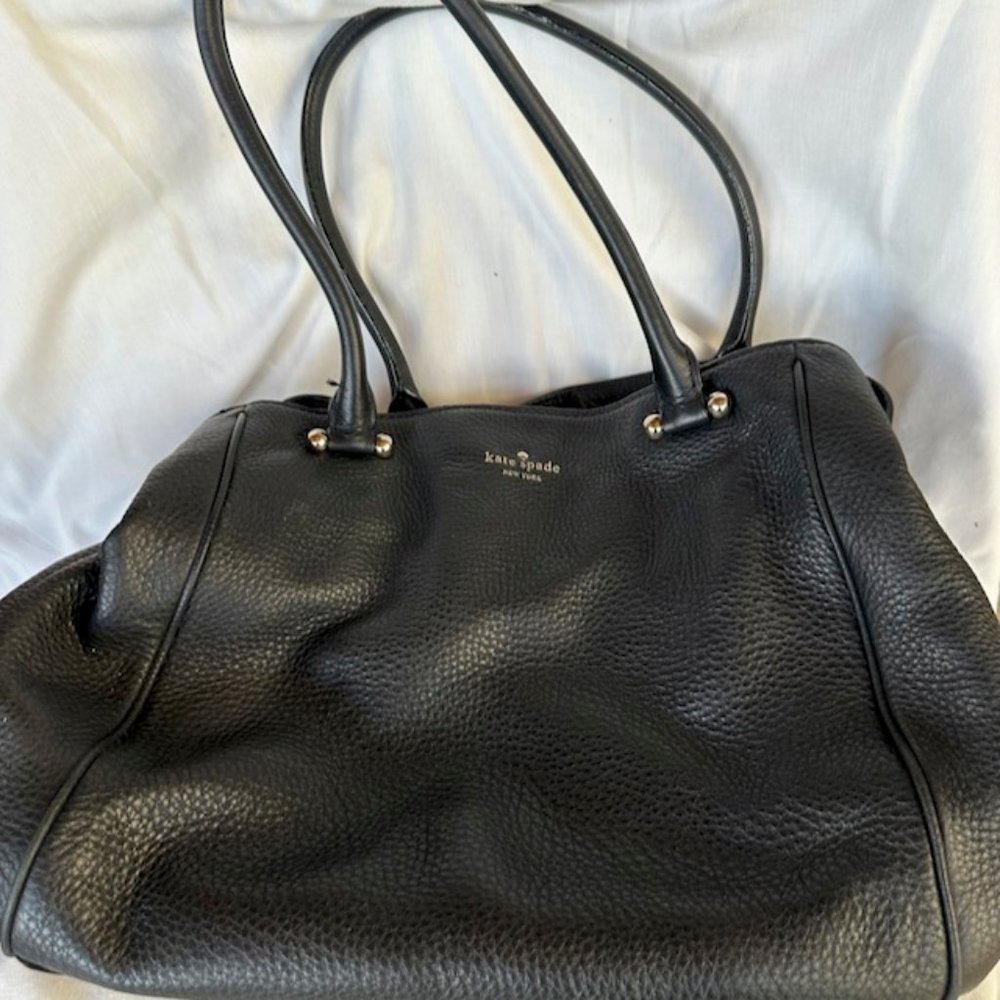 Kate Spade Black Leather Purse